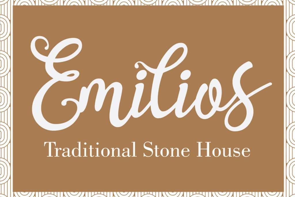 Вилла Emilios Stone House Гайос Экстерьер фото